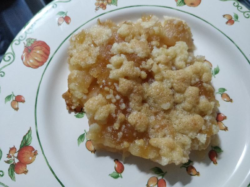 Crumble aux pommes